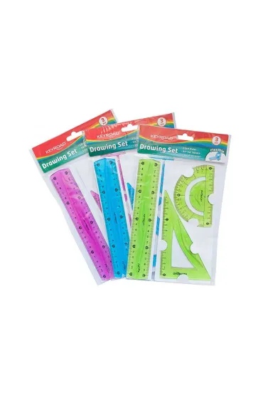 Keyroad Zestaw geometryczny Flexible �redni 3 elementy