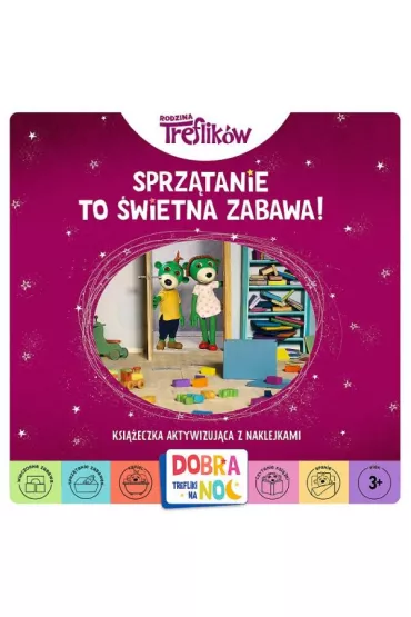 Sprz�tanie to �wietna zabawa! Ksi��eczka aktywizuj�ca z naklejkami