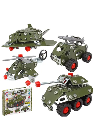 Konstruktor metalowy 430el Technok