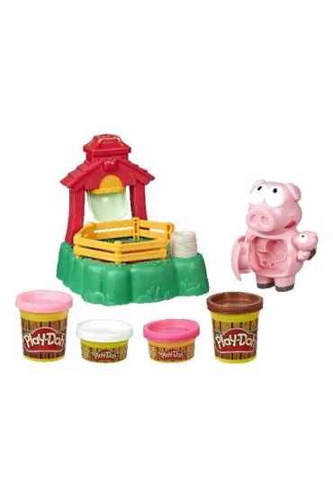 Play-Doh Farma B�otne �winki. Zestaw z ciastolin�