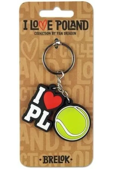 Pan Dragon Brelok I love Poland Polska ILP-BRE-A-PL-14