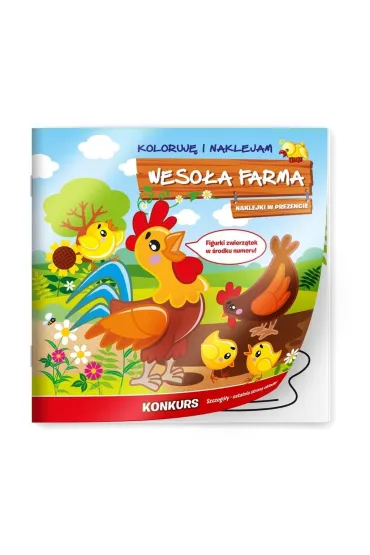 Weso�a Farma. Koloruj� i naklejam