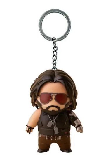 3D Keychain Brelok 3D Johnny Silverhand z serii Cyberpunk 2077