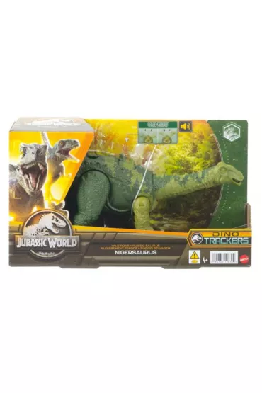 Jurassic World Gro�ny ryk Dinozaur Nigersaurus HLP20 HLP14 MATTEL