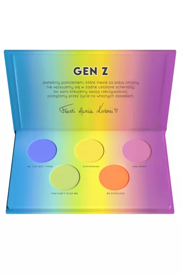 Bell Genzie Paleta cieni do powiek In Love With Myself 10 g