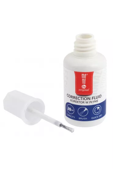 MemoBe Korektor w p�ynie z p�dzelkiem 20ml
