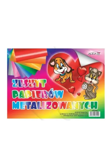 Aliga Zeszyt papier�w metalizowanych ZPM-2900