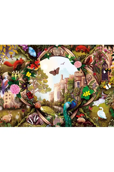 Puzzle 1000 Haddon Hall Derbyshire Anglia 113710 Gibsons