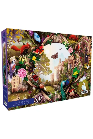 Puzzle 1000 Haddon Hall Derbyshire Anglia 113710 Gibsons