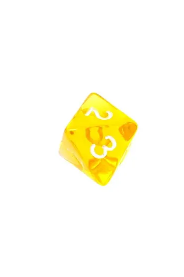 Komplet ko�ci RPG - Mini Kryszta�owe - ��te Rebel