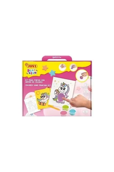 Play&Fun Malowanie piaskiem - Jednoro�ce Jovi