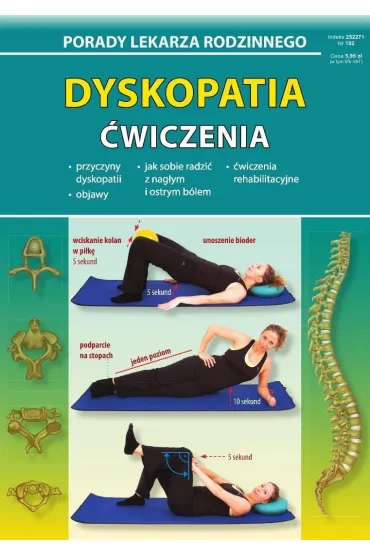Dyskopatia. �wiczenia. Porady lekarza rodzinnego - Emilia Chojnowska-Depczy�ska