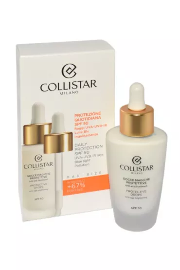 Collistar Serum do twarzy Protective Drops Anti-Age Brightening SPF 50 50 ml