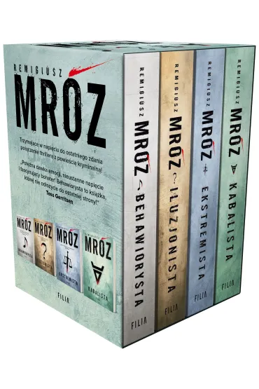 Pakiet Gerard Edling. Tomy 1-4: Behawiorysta, Iluzjonista, Ekstremista, Kabalista - Remigiusz Mr�z