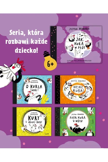 Jak kur� w p�ot. Kury. Tom 5 - Justyna Bednarek