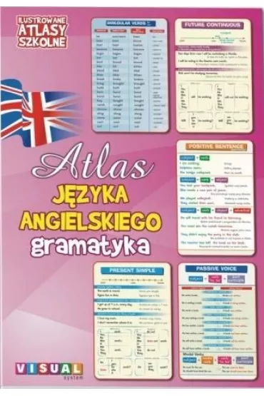 Ilustrowany atlas szkolny. Atlas j.ang. gramatyka