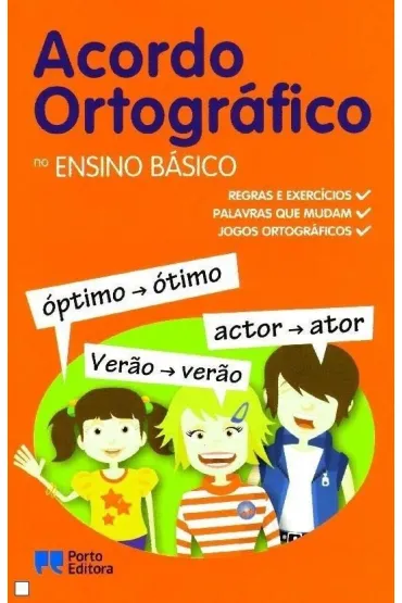 Acordo ortografico no ensino basico