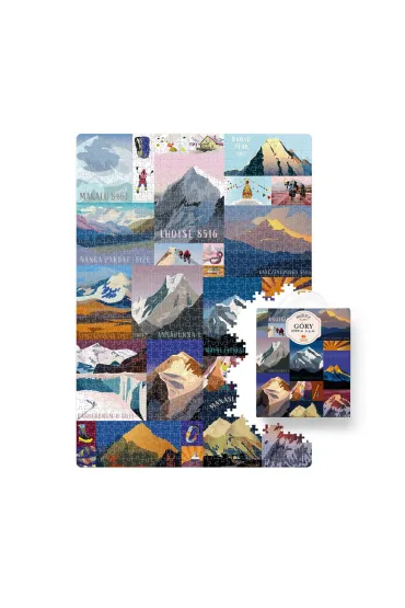 Puzzle Puzzlove CzuCzu 1000 el. G�ry 8000 m n.p.m. Bright Junior Media