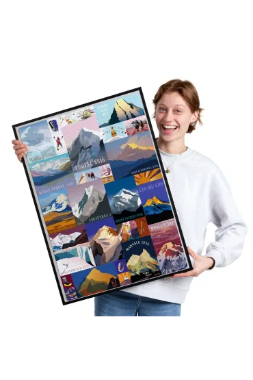 Puzzle Puzzlove CzuCzu 1000 el. G�ry 8000 m n.p.m. Bright Junior Media