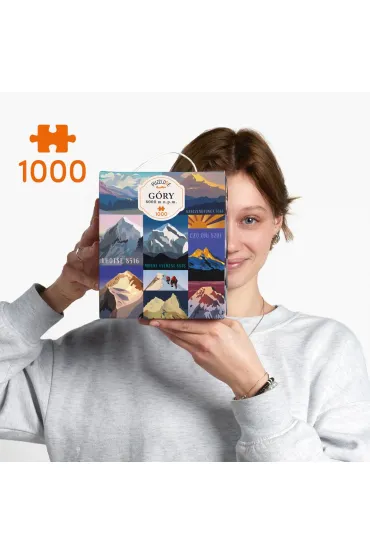 Puzzle Puzzlove CzuCzu 1000 el. G�ry 8000 m n.p.m. Bright Junior Media