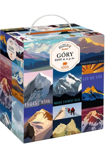 Puzzle Puzzlove CzuCzu 1000 el. G�ry 8000 m n.p.m. Bright Junior Media