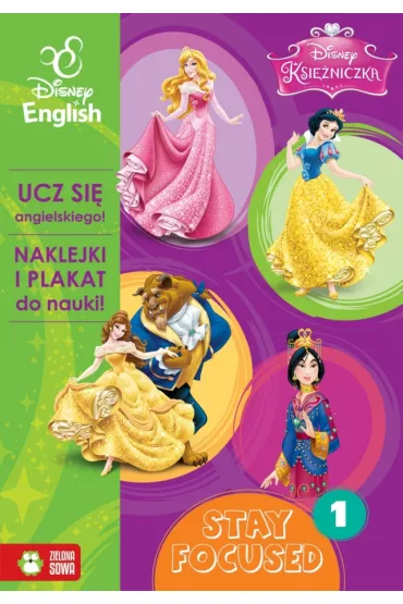 Disney english. stay focused 1. ksi�niczka. ucz si� angielskiego br