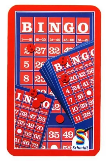 Gra Bingo w metalowej puszce Schmidt Spiele-Gry