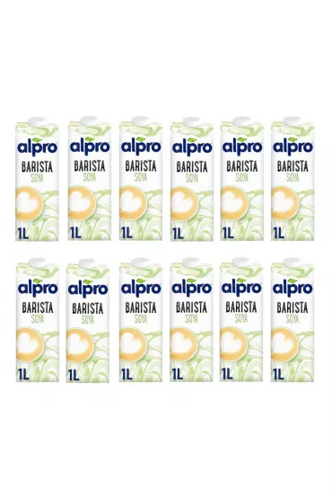 Alpro Barista do kawy - Napj Sojowy z wapniem i witaminami zgrzewka 12 x 1 l