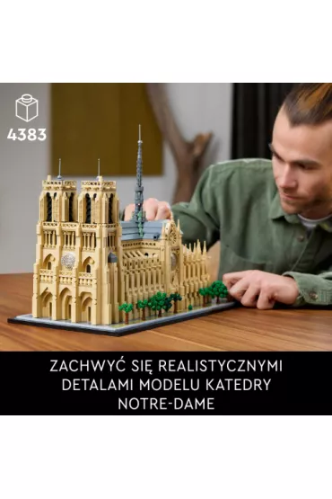 LEGO Architecture Notre-Dame w Pary�u 21061