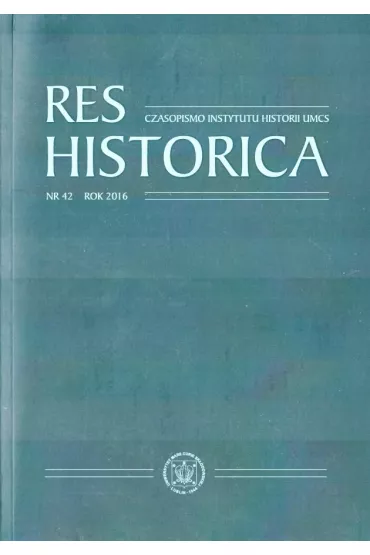 Res Historica T.42