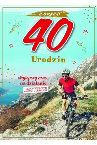Armin Style KARNET URODZINY 40 B6 Z KOP AS GM-925 FOL