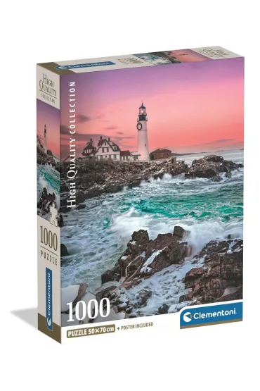 Puzzle 1000el First Snow at Portland CLEMENTONI 37112 CLM