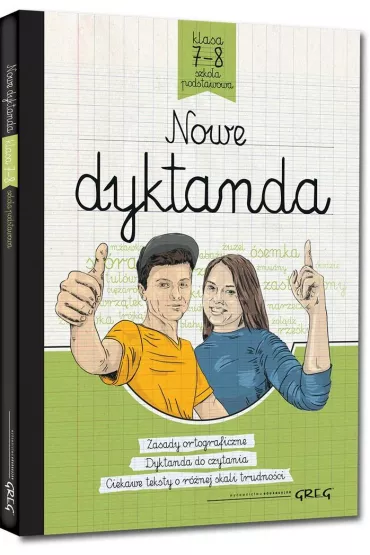 Nowe dyktanda. Szkoa podstawowa. Klasa 7-8 - Anna Kremiec