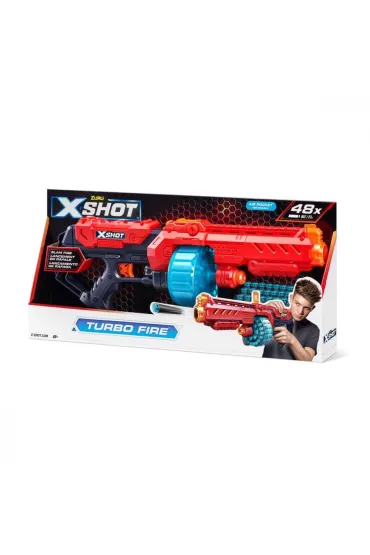 Wyrzutnia Turbo Fire (48 strzaek) pomaraczowa Zuru X-Shot