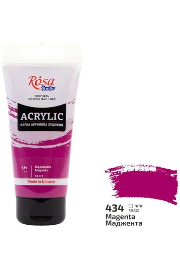 Rosa Farba akrylowa magenta 434 75ml 75 ml