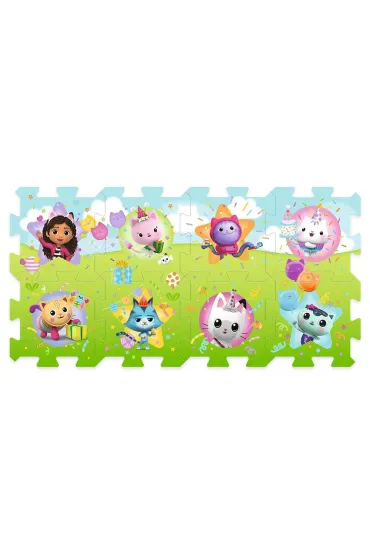 Puzzle Uk�adanka Puzzlopianka - Koci Domek Gabi Trefl