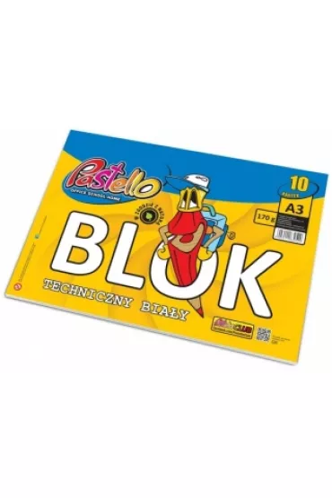 Alfa Pastello Blok techniczny A3 10 kartek