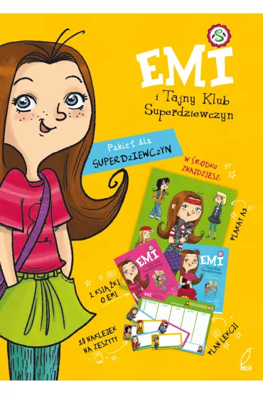 Pakiet dla Superdziewczyn. Emi i Tajny Klub Superdziewczyn