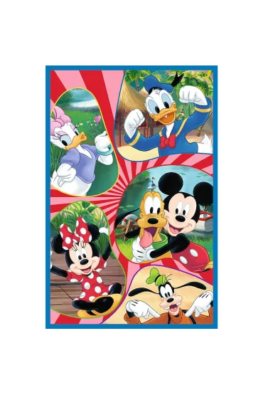 Puzzle 3x80 el. Ekipa Myszki Miki Trefl