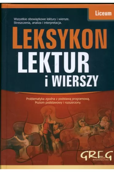 Leksykon lektur i wierszy