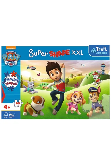 Puzzle 60 el. Super Shape XXL. Psi Patrol Trefl