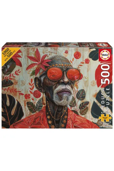 Puzzle 500 el. �ar tropik�w Educa