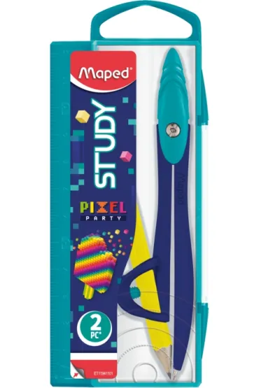 Maped Cyrkiel Study Pixel + o��wek