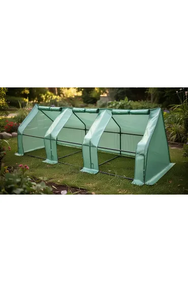 Tunel foliowy mini szklarnia 295x95x95cm