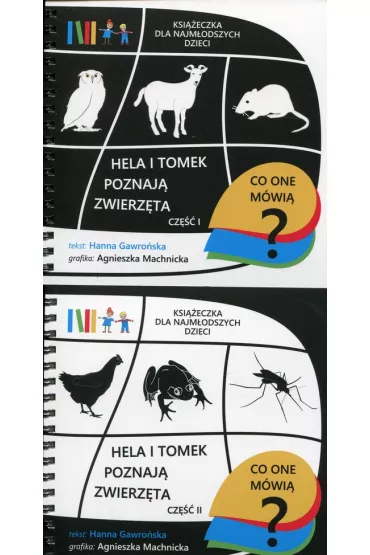 Pakiet Hela i Tomek poznaj� zwierz�ta. Cz�� 1-2 - Hanna Gawro�ska