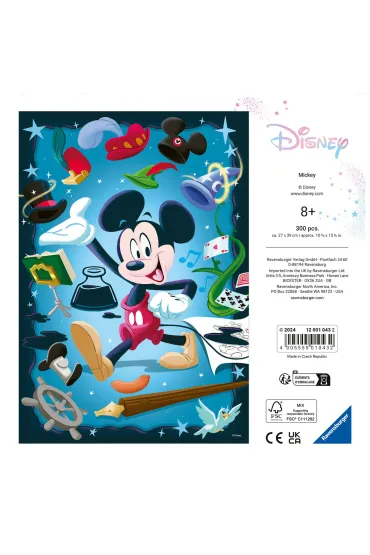 Puzzle 300 el. 2D Myszka Miki Ravensburger