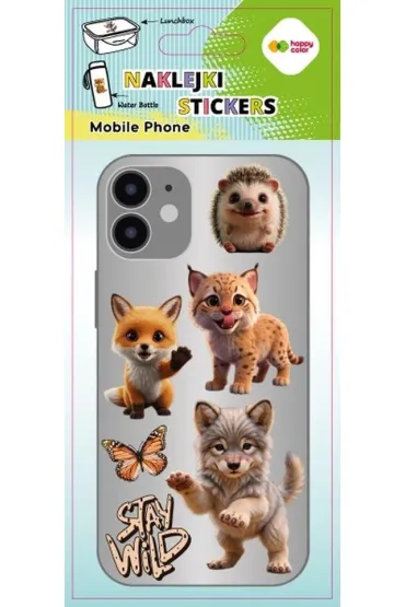 Naklejki Wild Animals 90x205 HAPPY COLOR