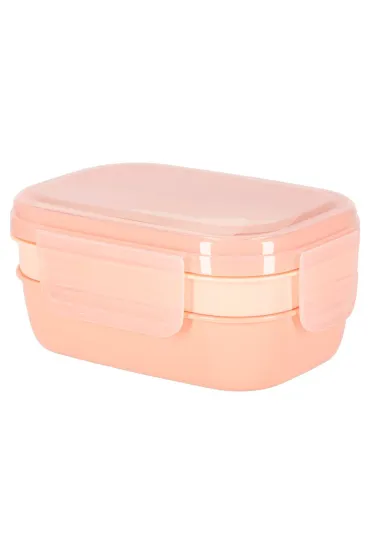 Lunch box �niadani�wka pude�ko �niadaniowe z przegr�dkami dzielone morelowe 1.9 l