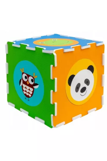 Puzzle piankowe mata Zwierz�ta 32x32 9el. SMILY PLAY SP84004