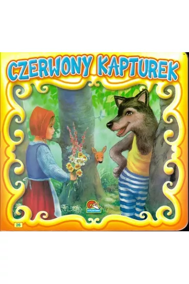 Ksi��eczka do czytania "sztywne strony " - Czerwony kapturek (10str.)